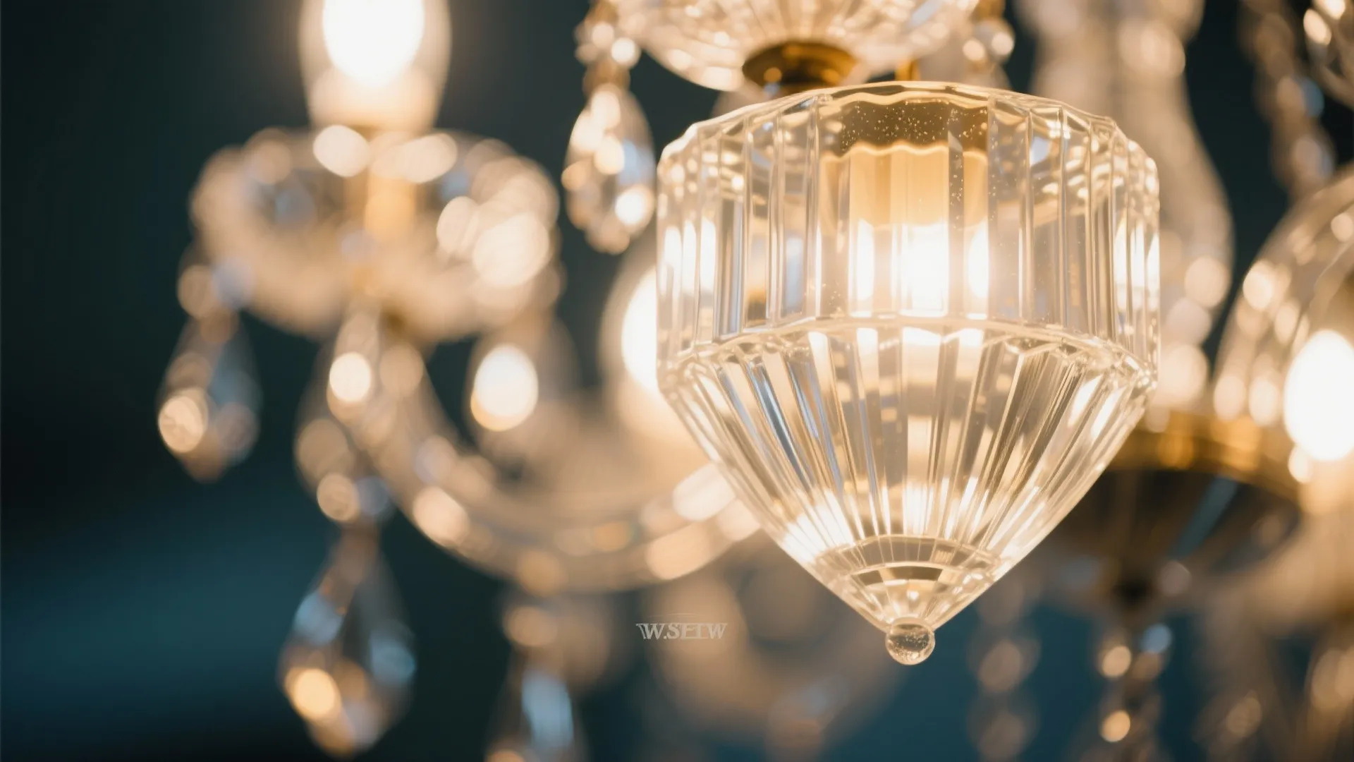 4) Tiered glass or crystal—scaled down, toned down