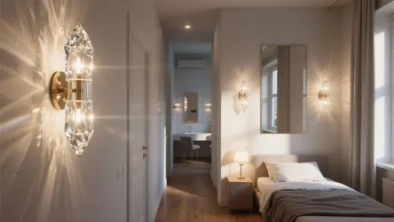 5 Crystal Wall Sconce Ideas for Small Spaces