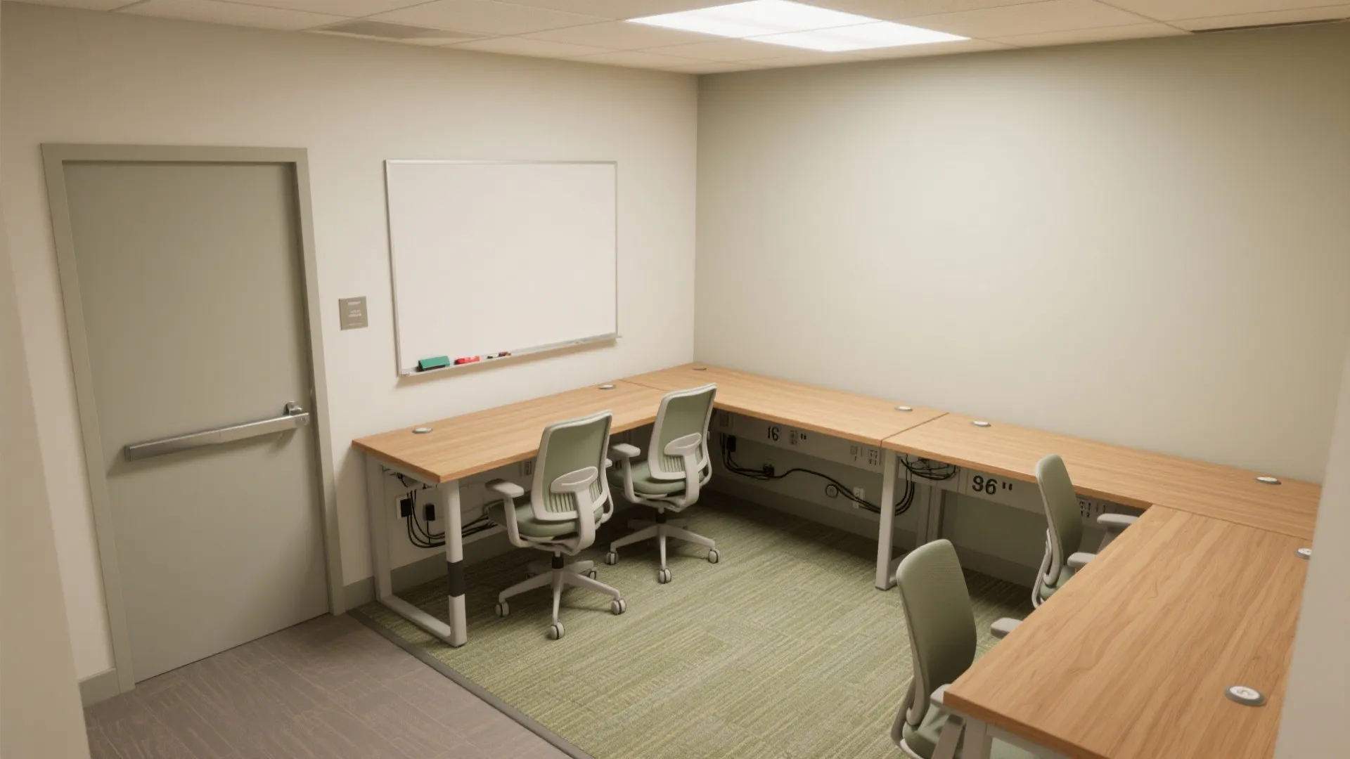 Corner-first layouts with L-shaped furniture