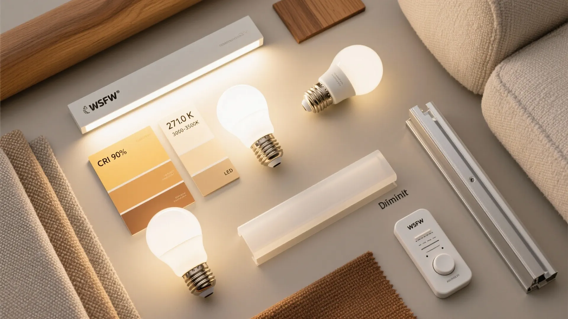 Warm-to-Neutral Color Temperature Strategy