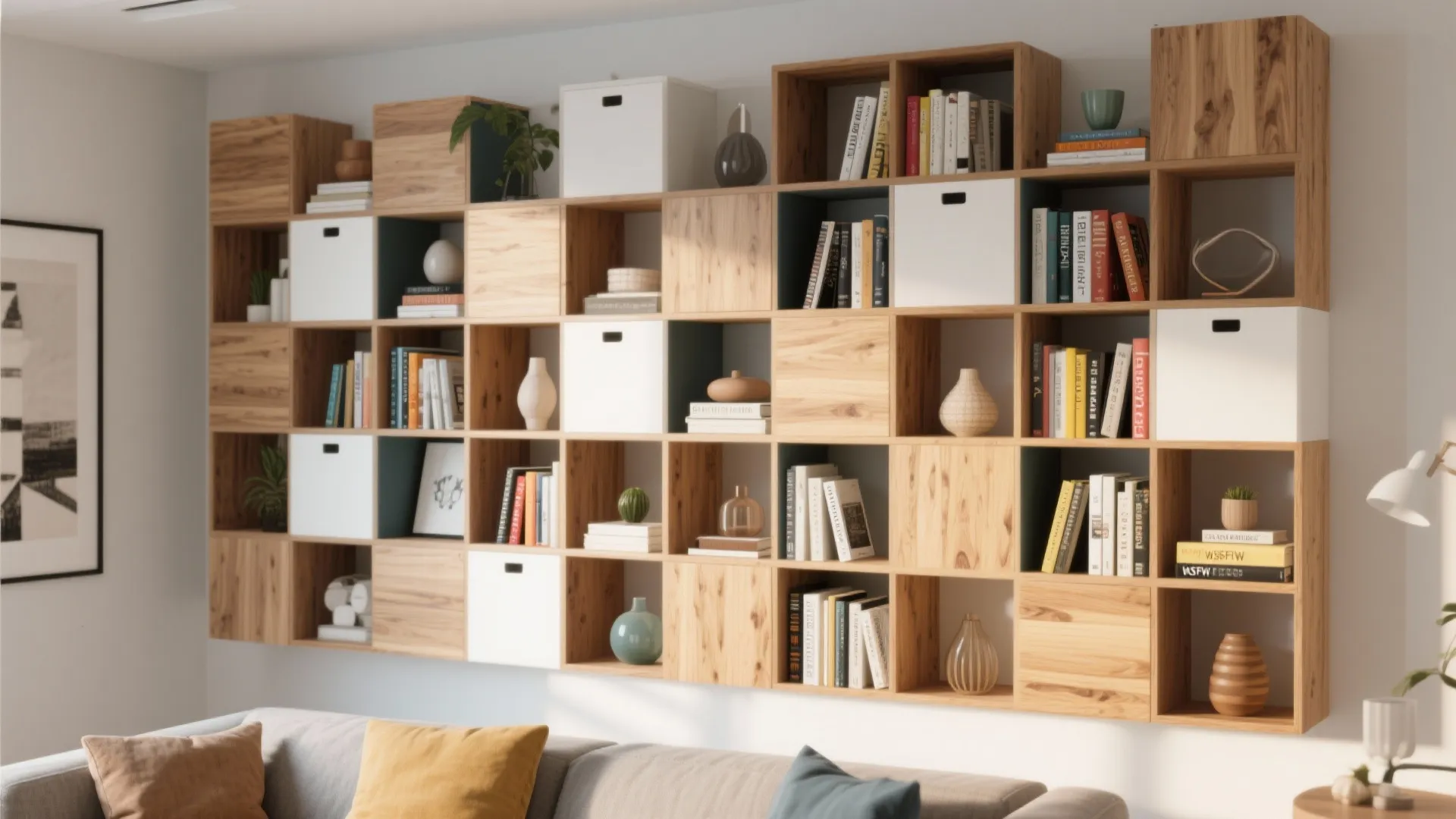 Cube and Modular Shelving
