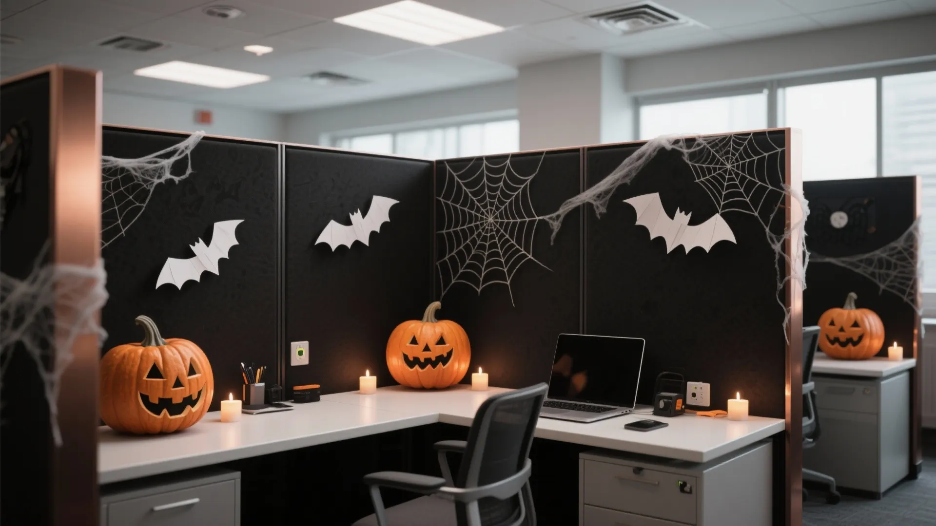 5 Office Cubicle Halloween Decorating Ideas: Small-space tricks from a senior designer who’s made (and fixed) spooky office decor