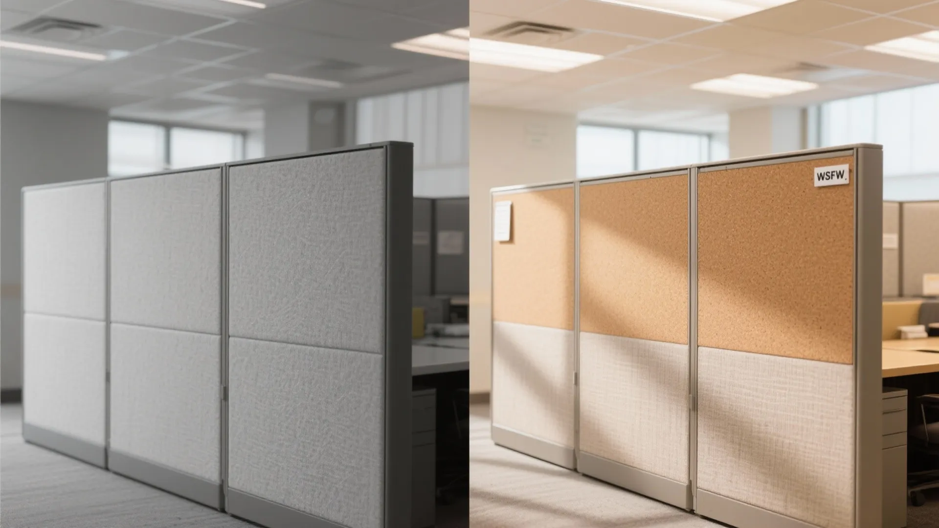 7. Custom Corkboard or Fabric Panels