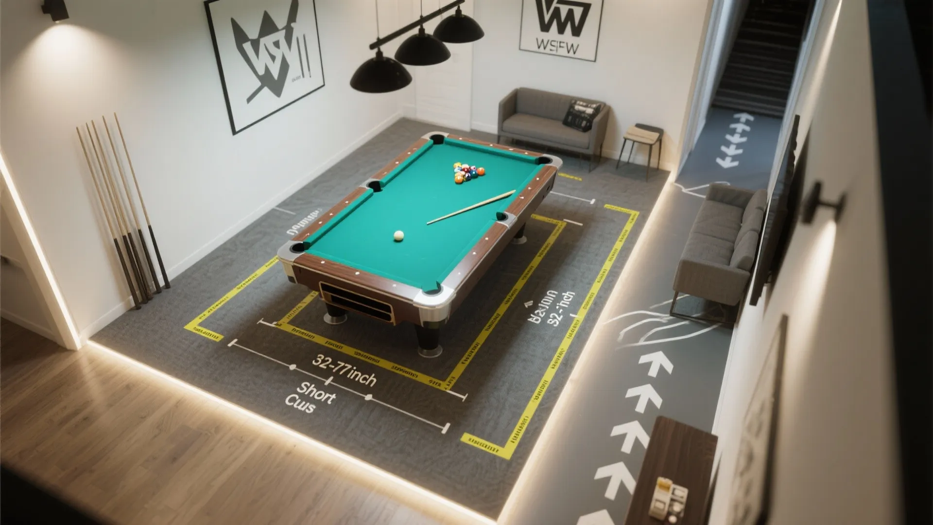 Clearance-First Planning with Shorter Cues