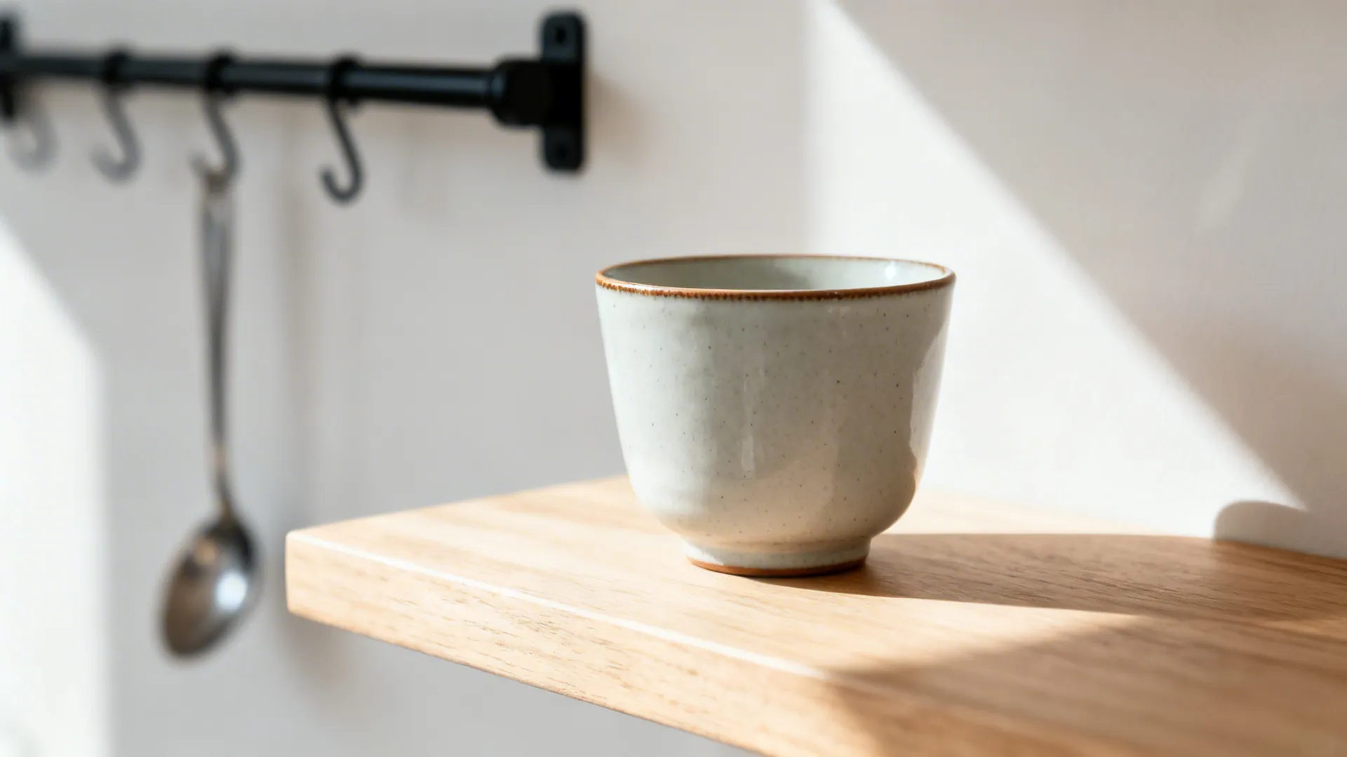 Minimalist Kitchen Storage for a Cup Set of 6