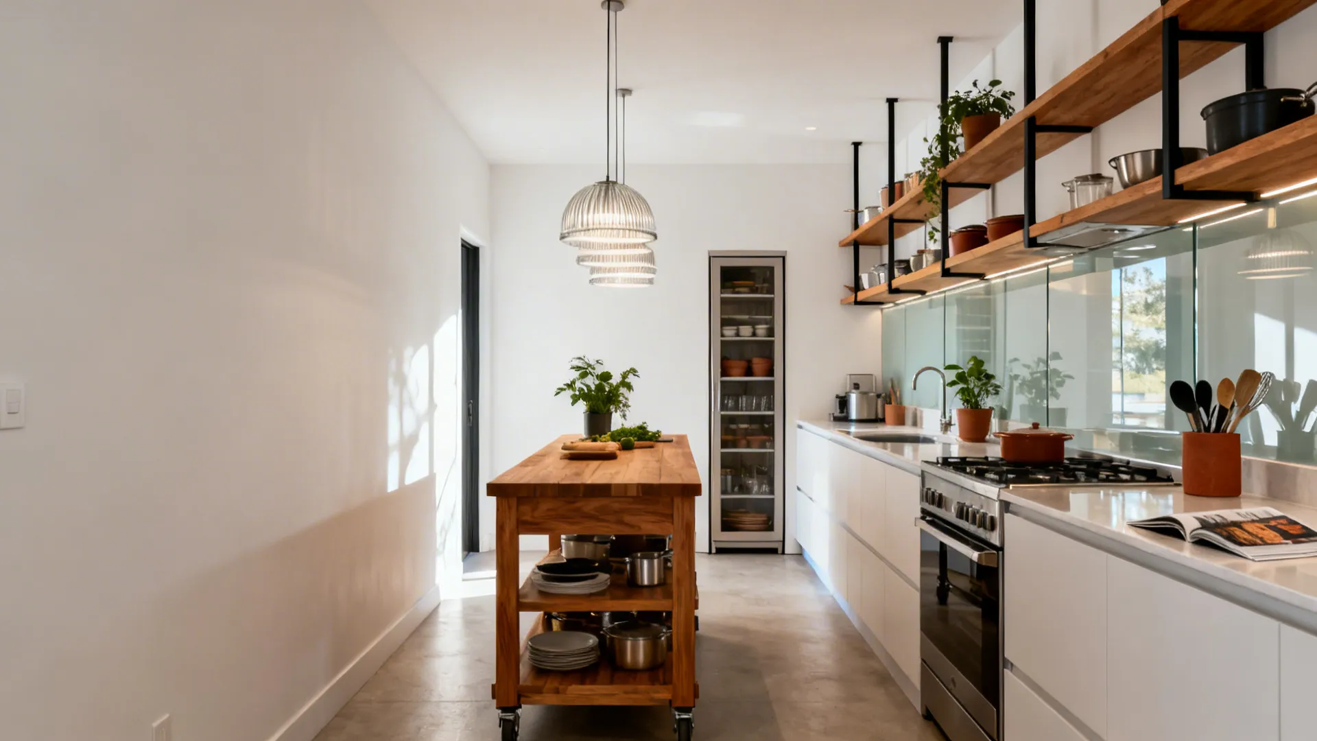 5 Small Kitchen Decor Ideas without Cupboards