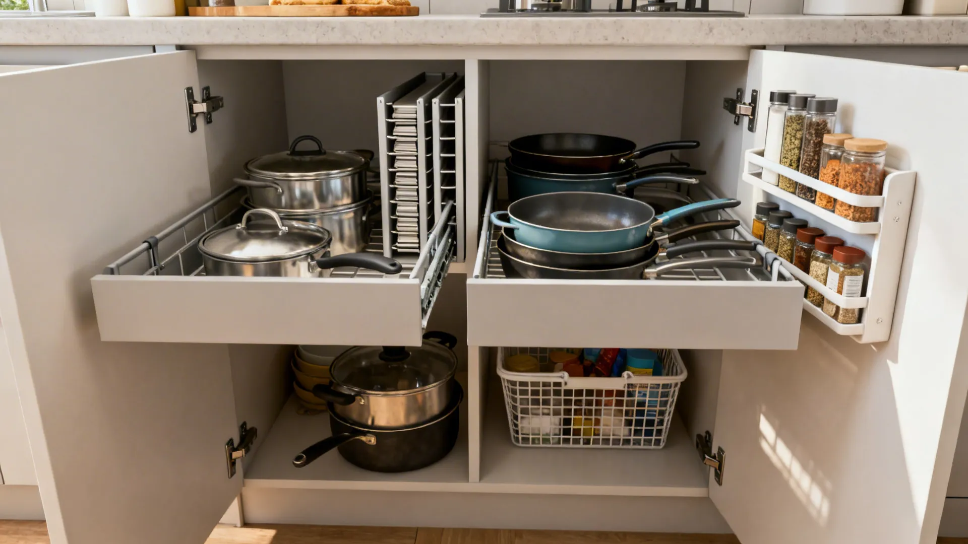 Inside-the-cupboard organization that actually works