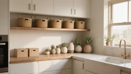 10 Decorating Ideas for Top of Kitchen Cupboards