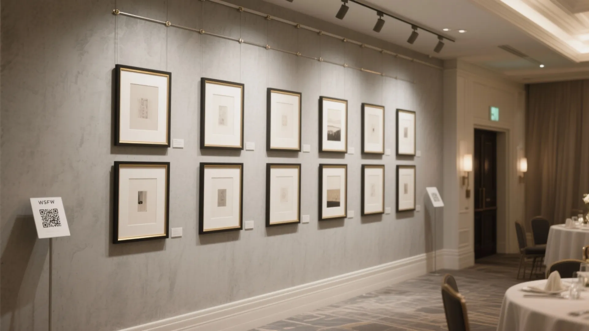 Curated Art Walls with Durable Protective Coatings