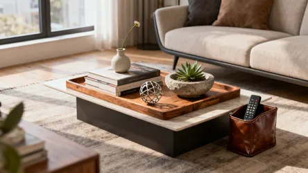 5 Decorative Ideas for Living Room Table