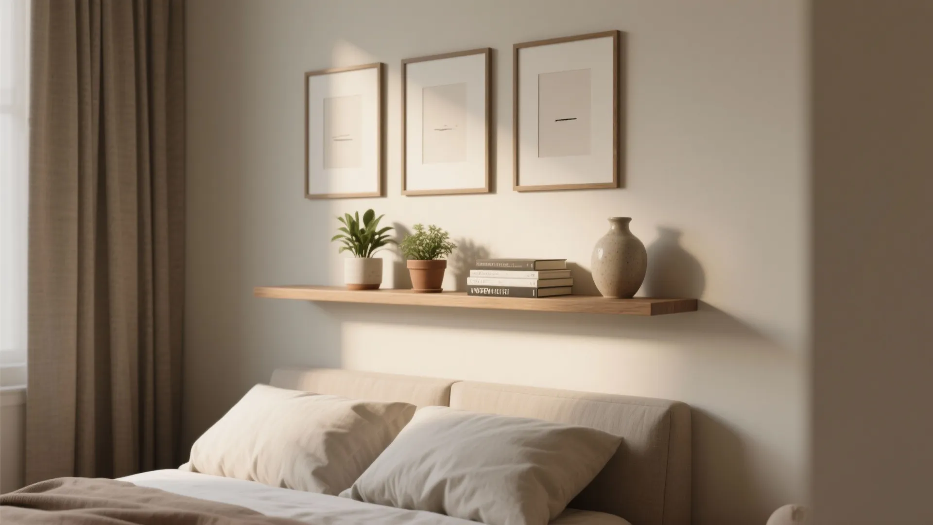 5. Curate a small gallery and add personal touches