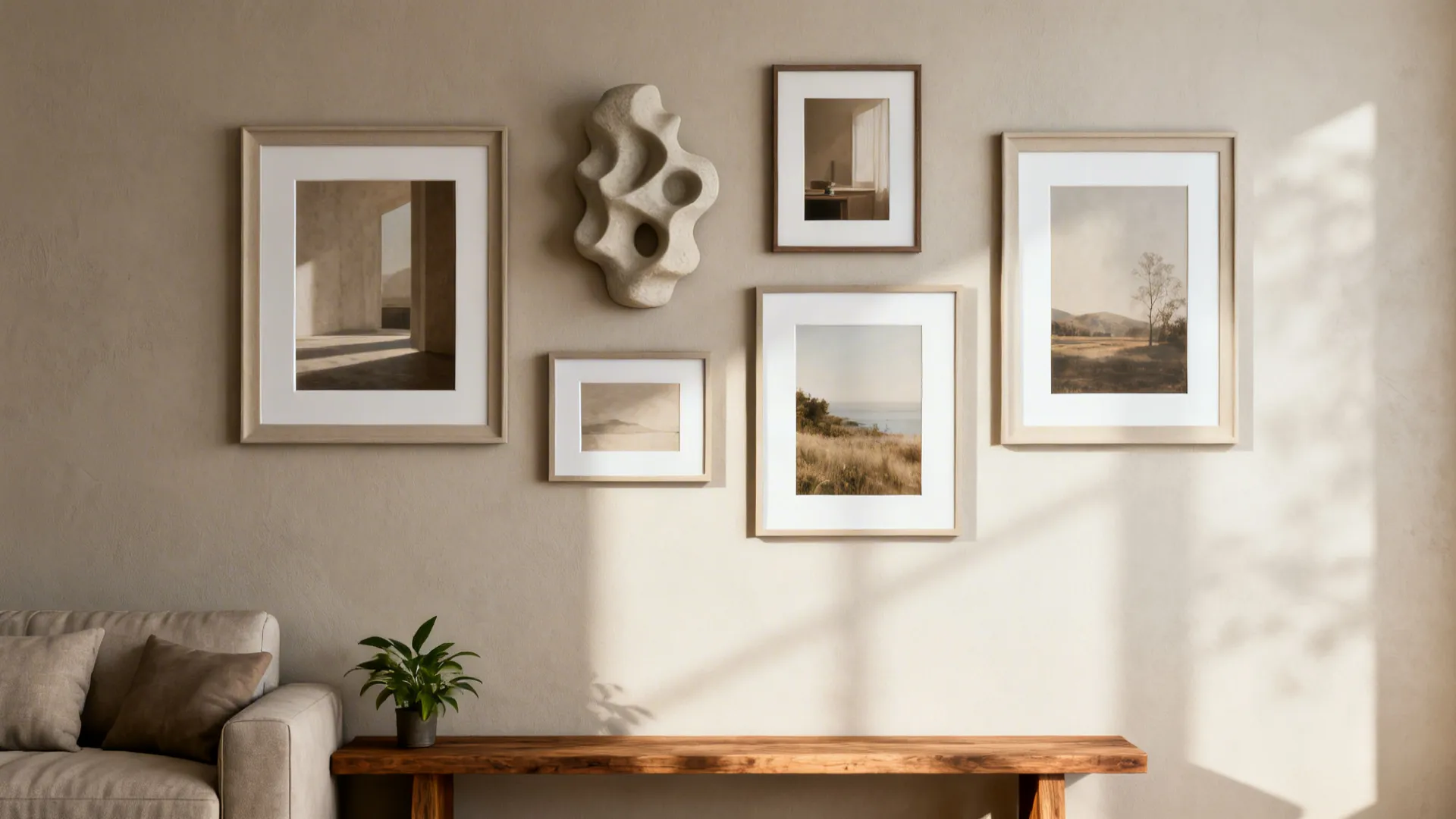1. Curated Gallery Wall