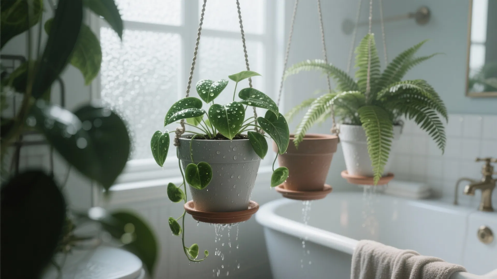 4. Curated Greenery and Small Plants