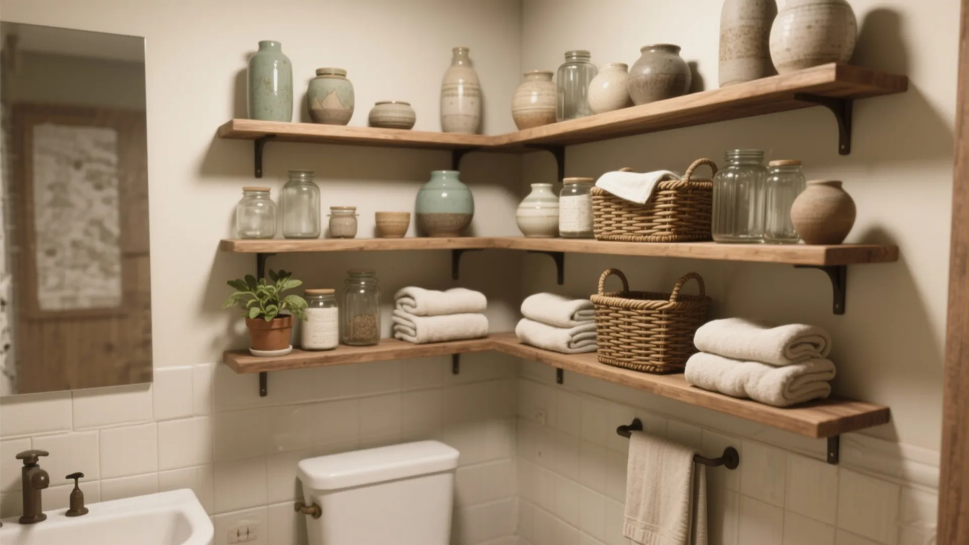 5. Curate Shelving and Artful Storage