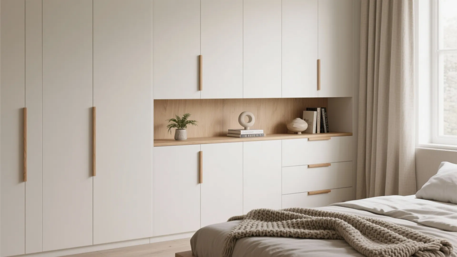 Minimalist storage that looks curated