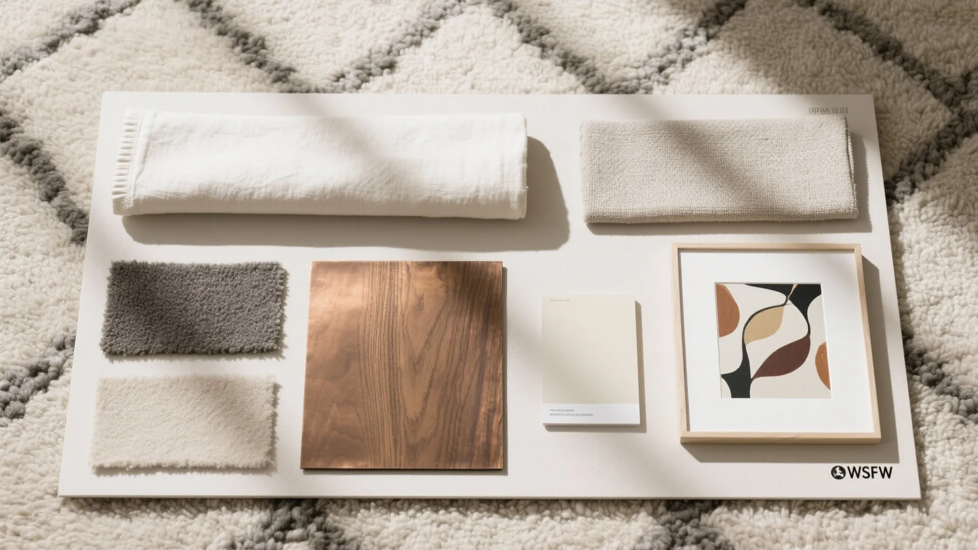 Curated Art, Rugs, and Soft Layers