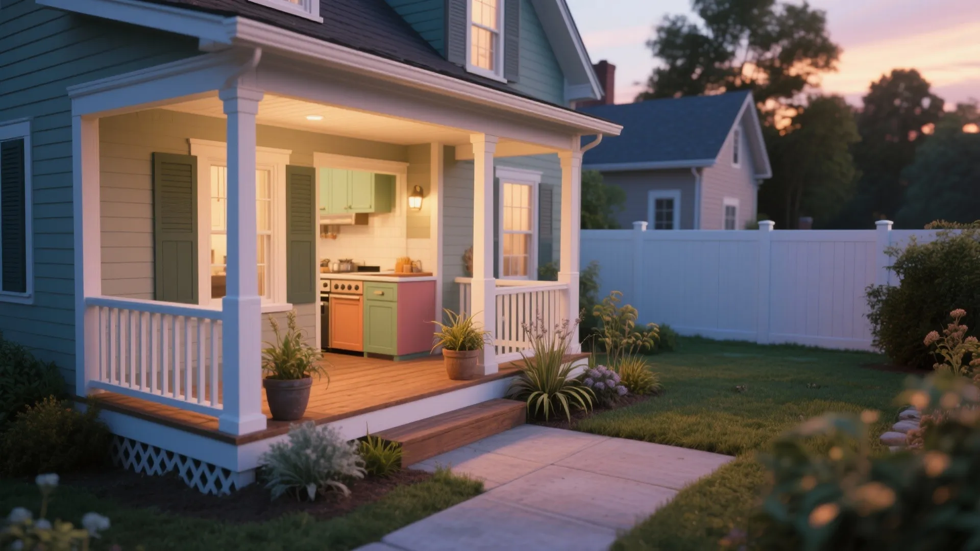 5. Boost curb appeal and outdoor usability