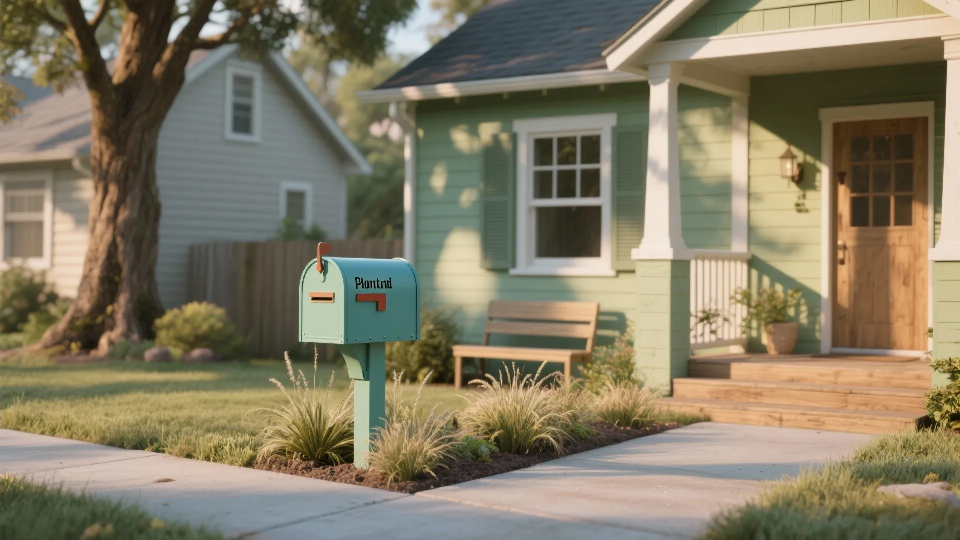 5. Extend the concept outdoors for curb appeal