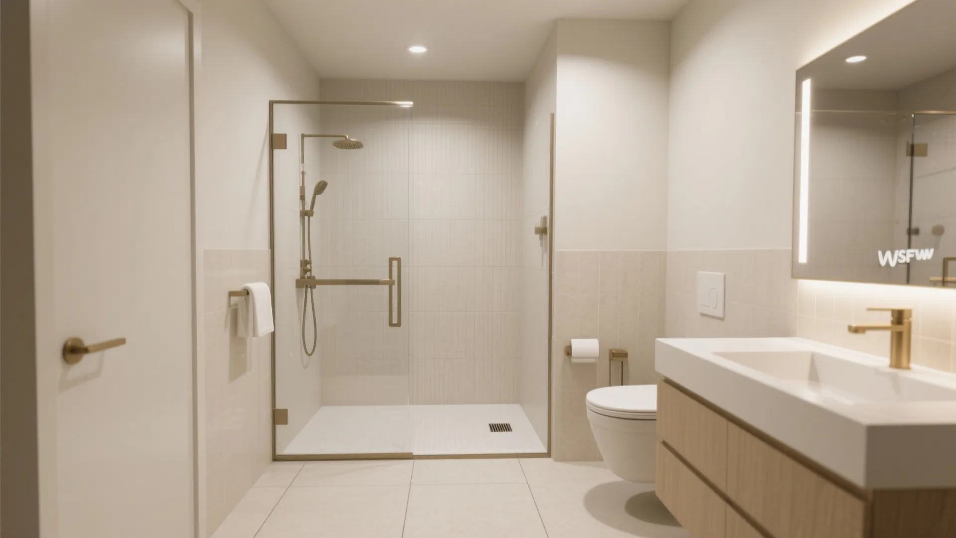 Tip 3: Swap the tub for a space-savvy shower