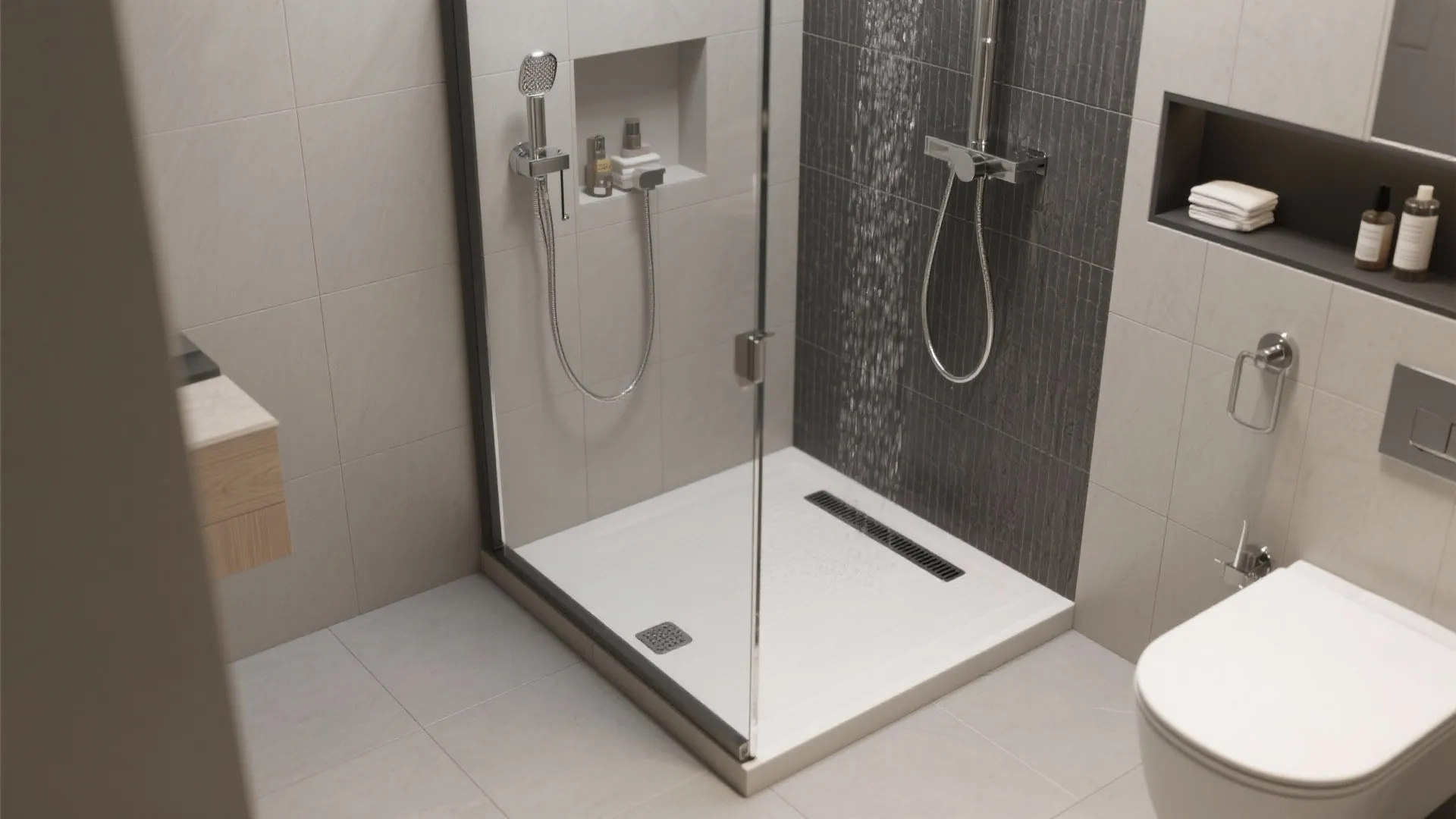 4. Rethink the shower and fixtures
