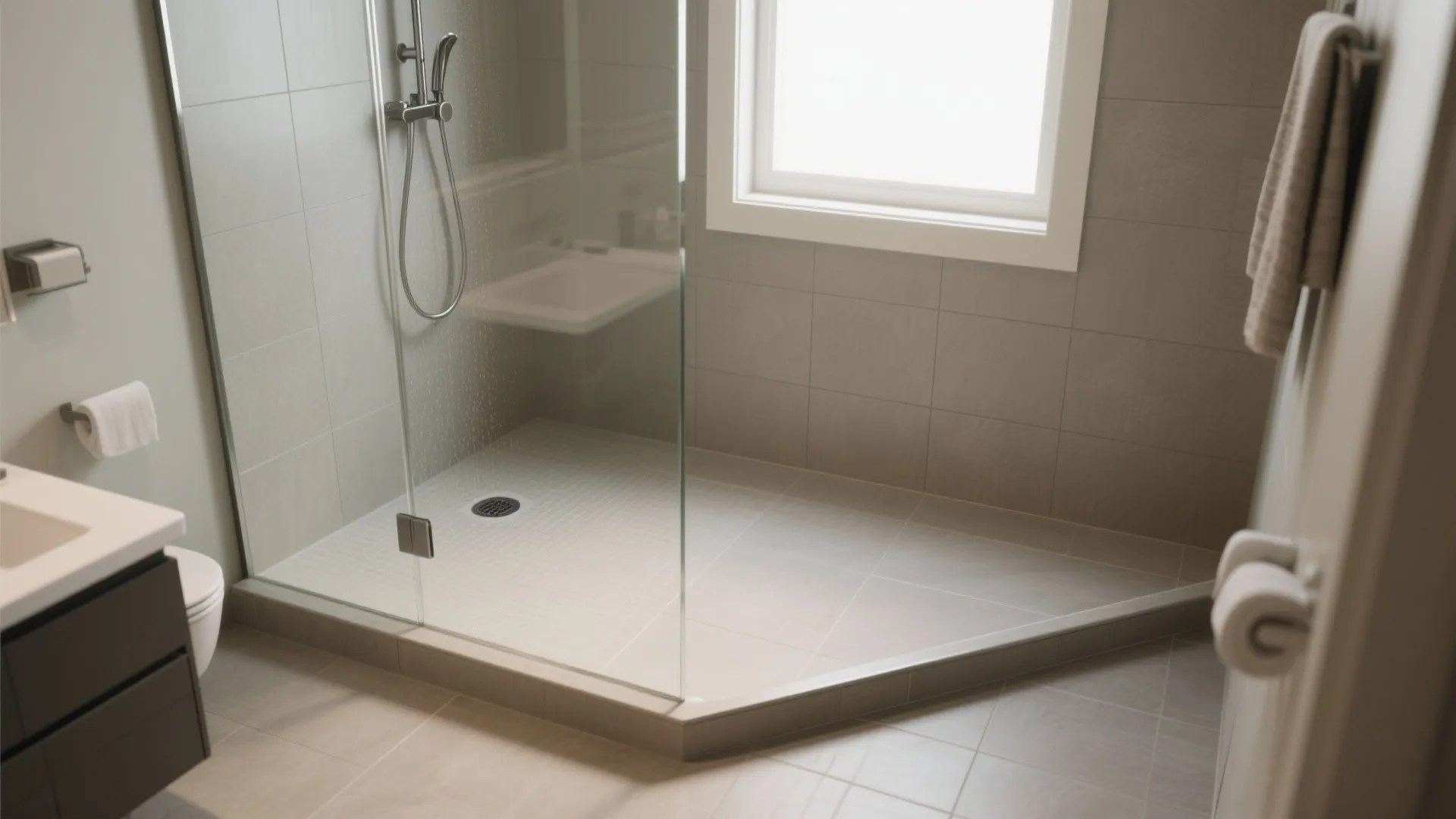 1. Go curbless for a seamless, spa-like feel