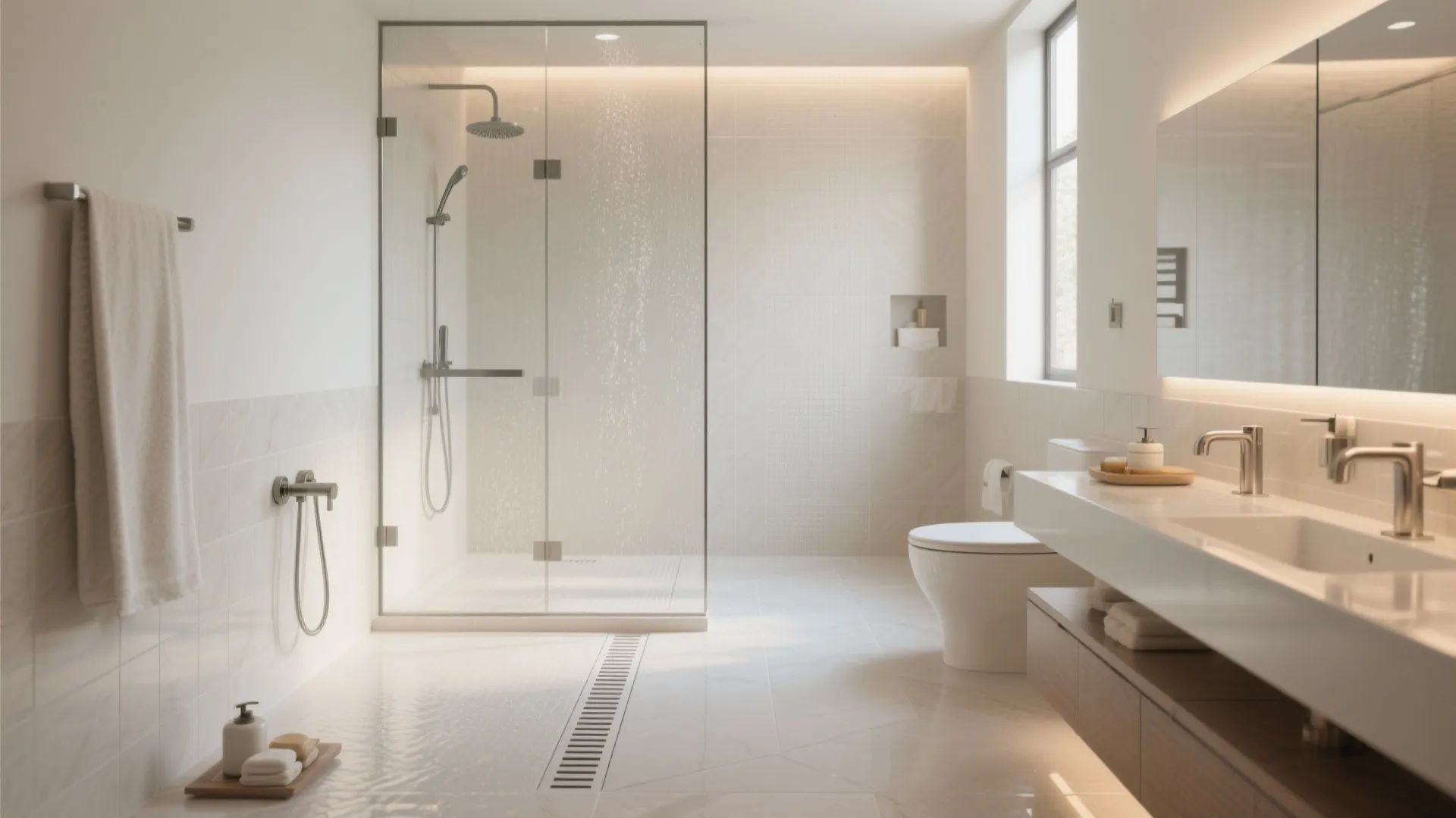 Curbless Wet Room Zoning