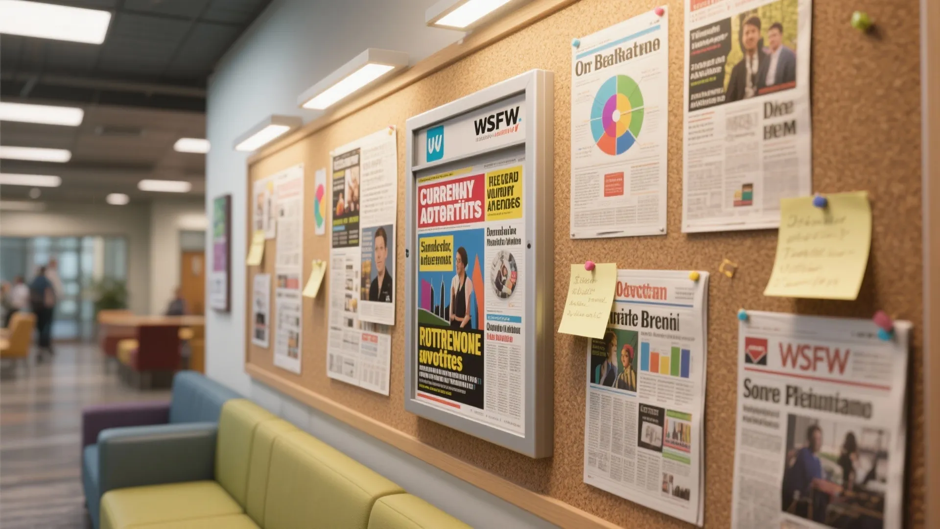 Rotating Current Affairs Board