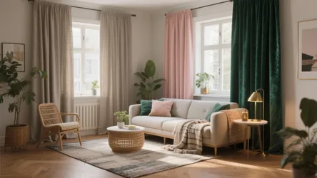 Color Curtains for Living Room — 5 Inspiring Ideas