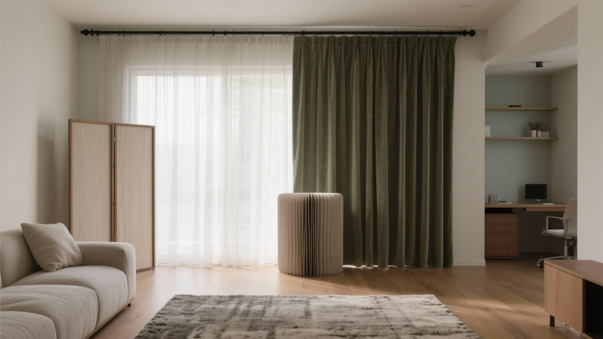 Curtains, Screens, and Soft Partitions