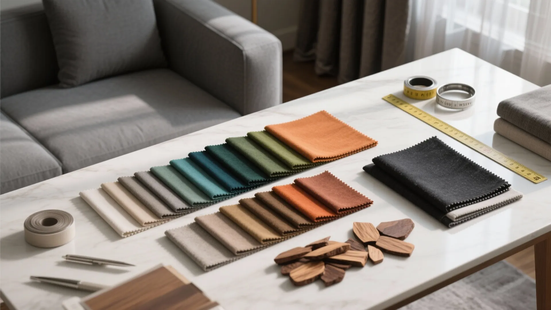 8) What’s a safe starting point if I’m unsure about curtain colours for living room?