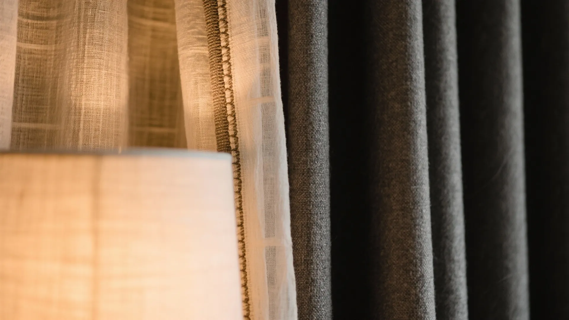 Bedroom acoustics and calm lighting for better sleep