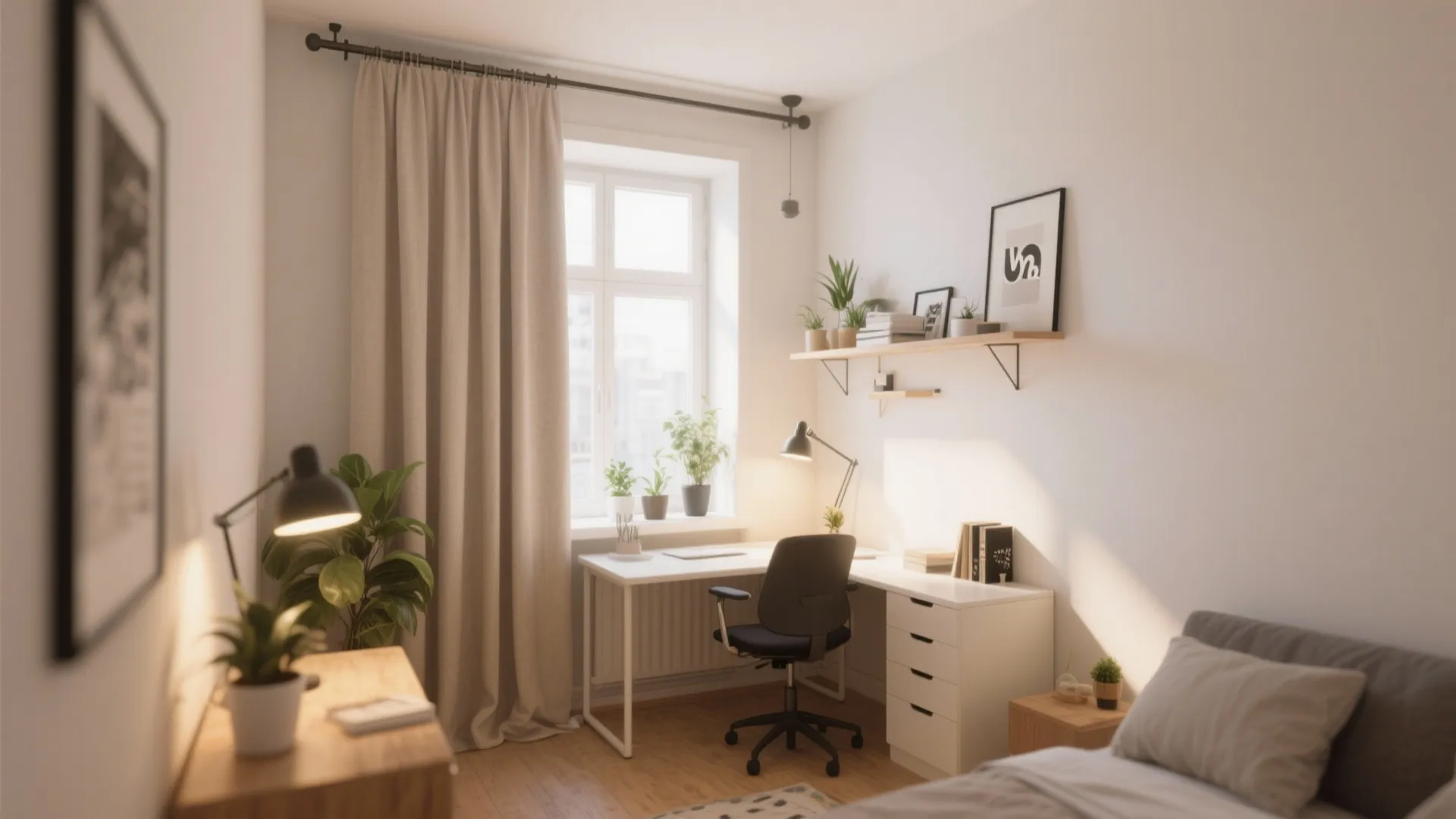 6. Curtain for Instant Privacy