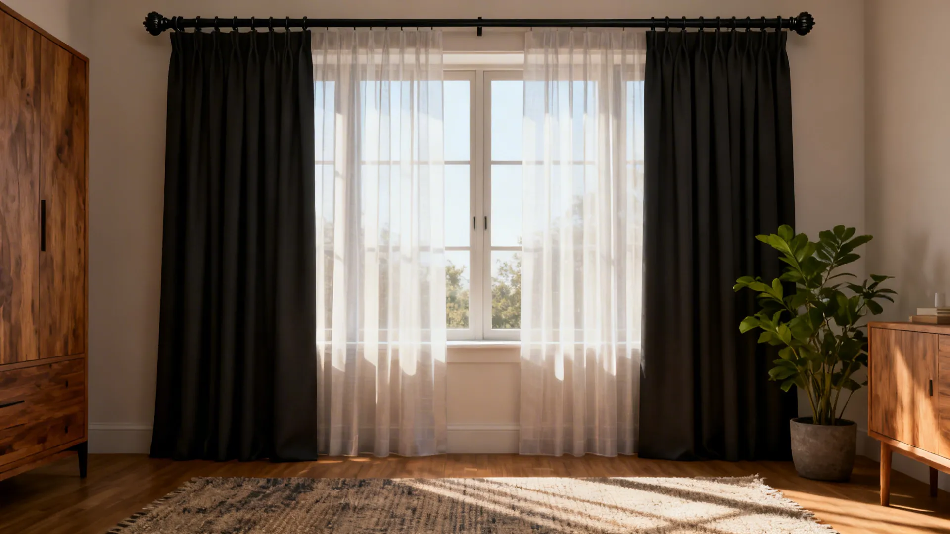 5 Decorative Curtain Rod Ideas for Living Room