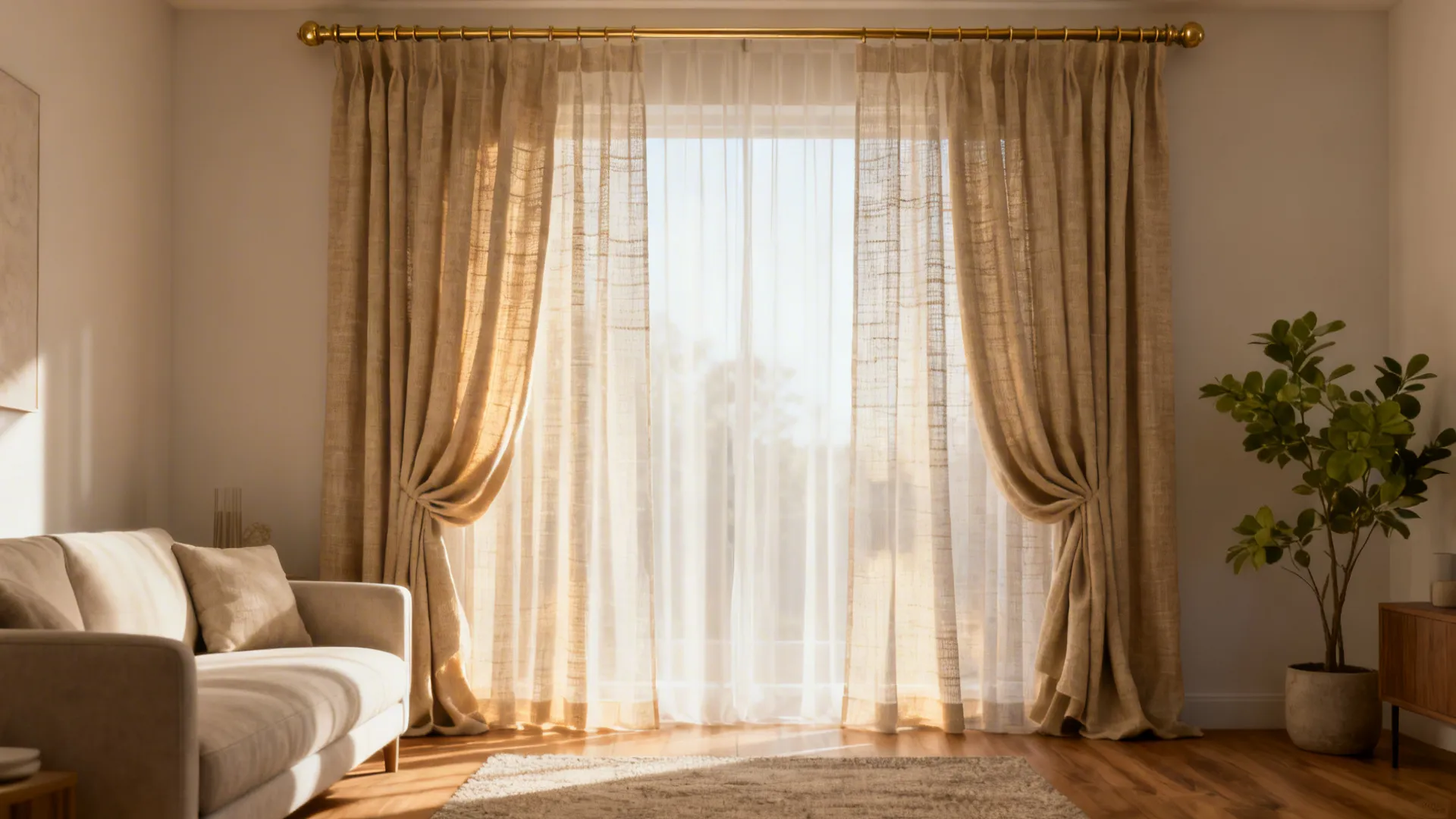 5 Modern Curtain Styles for Living Rooms