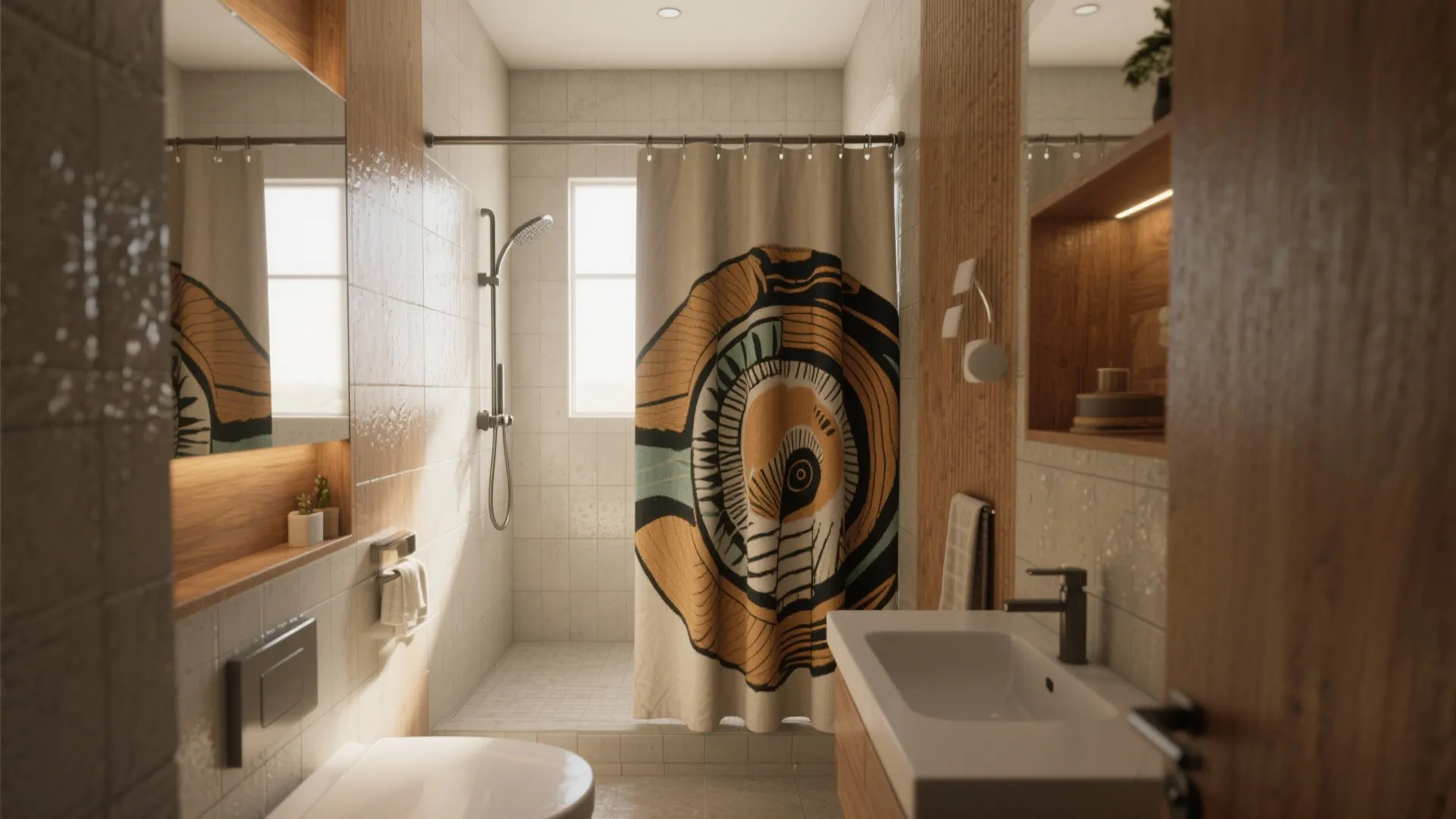 Shower Curtain Bathroom Ideas: 5 Simple Wins