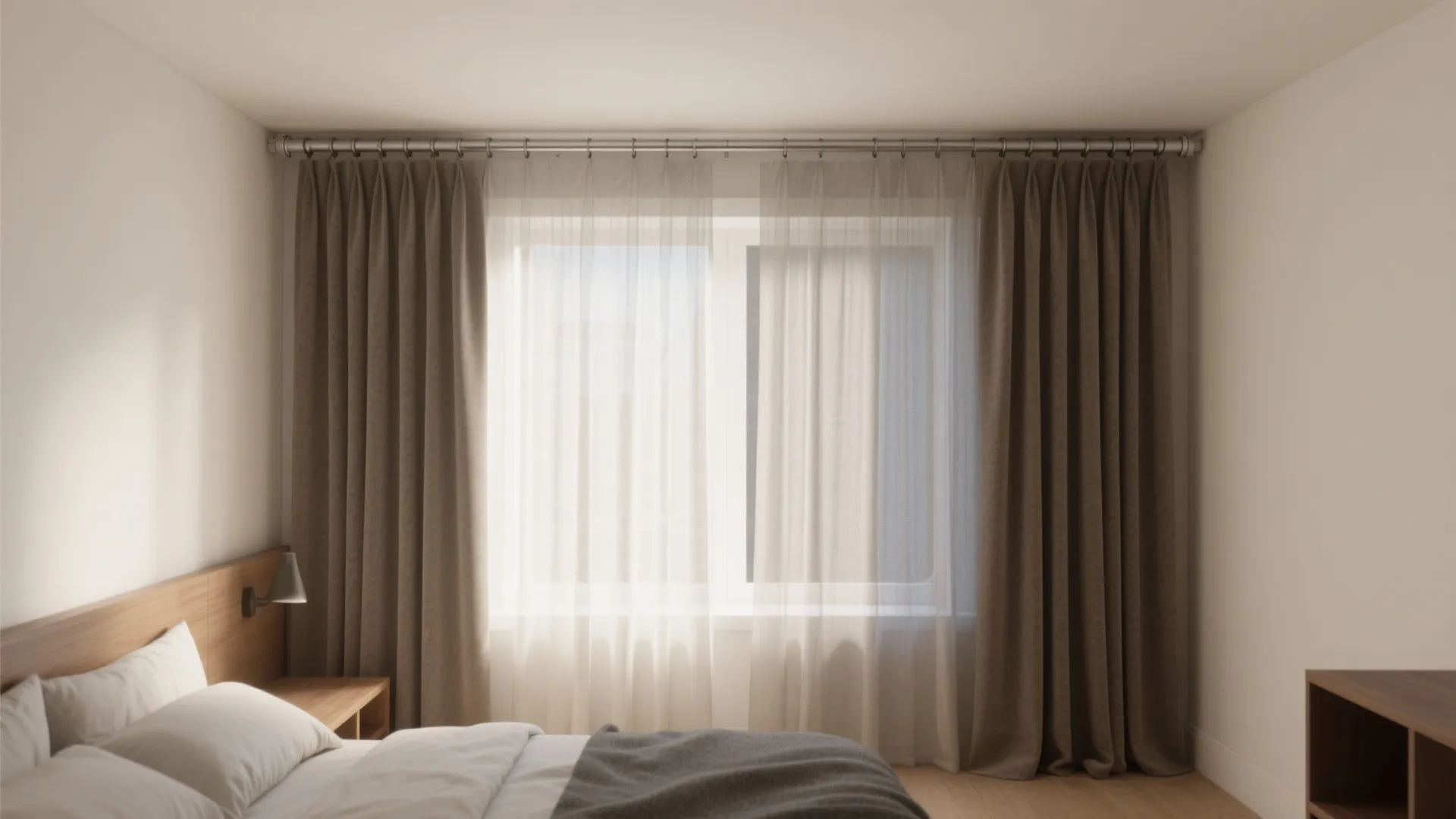 Ceiling-Mounted Curtains and Soft Partitions