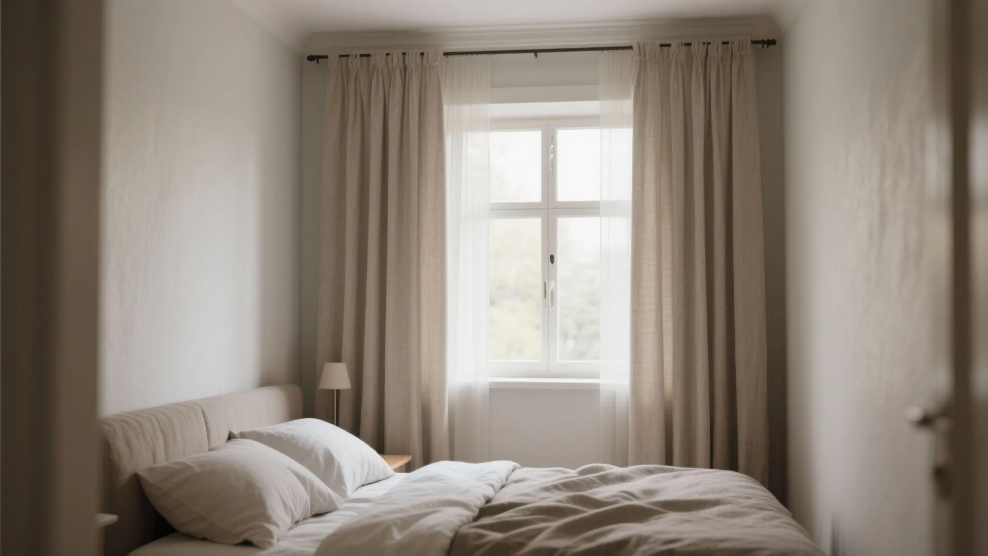 10. Curtain Tricks to Expand Space