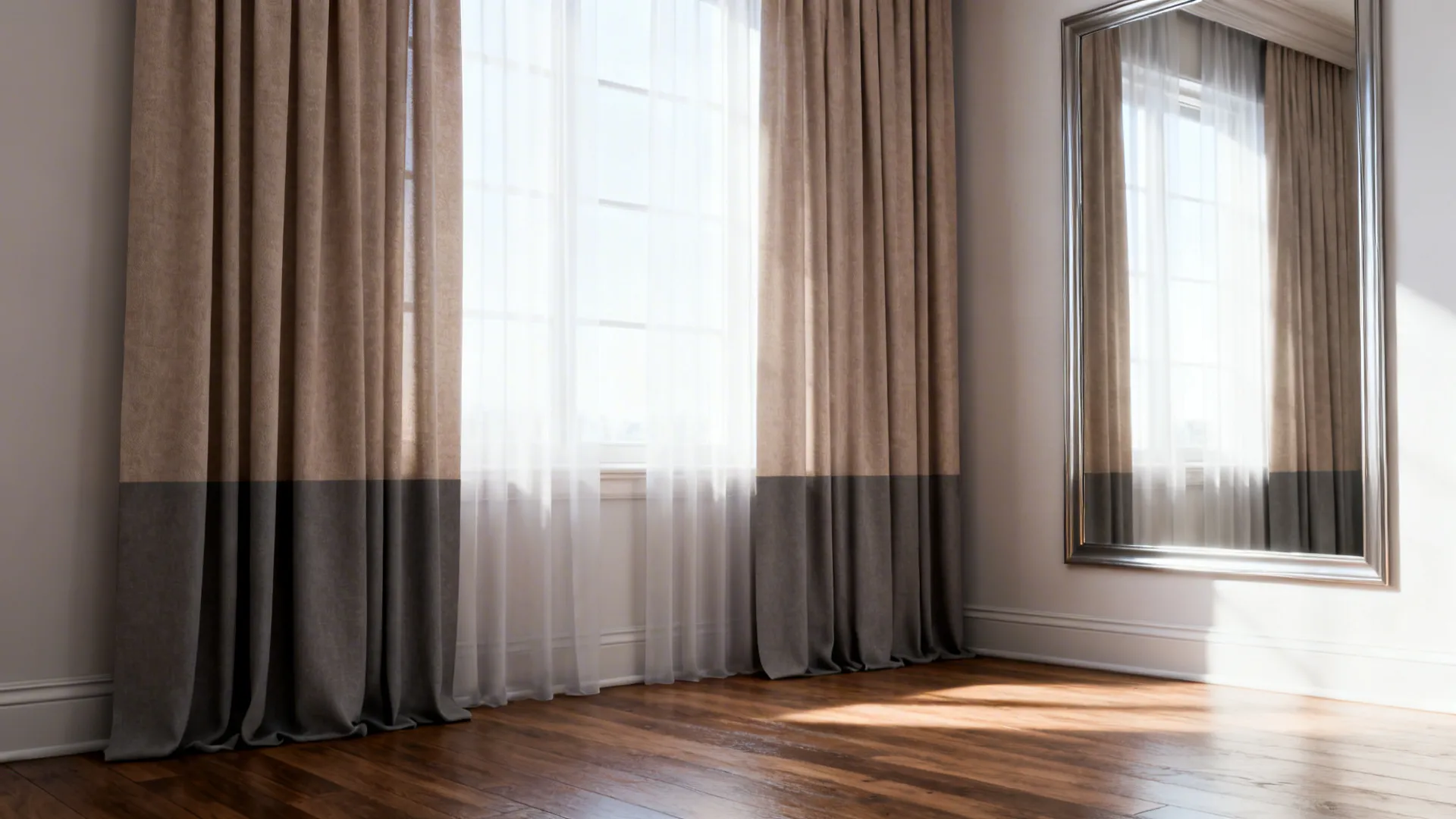 5. Light Management: Curtains and Reflective Surfaces