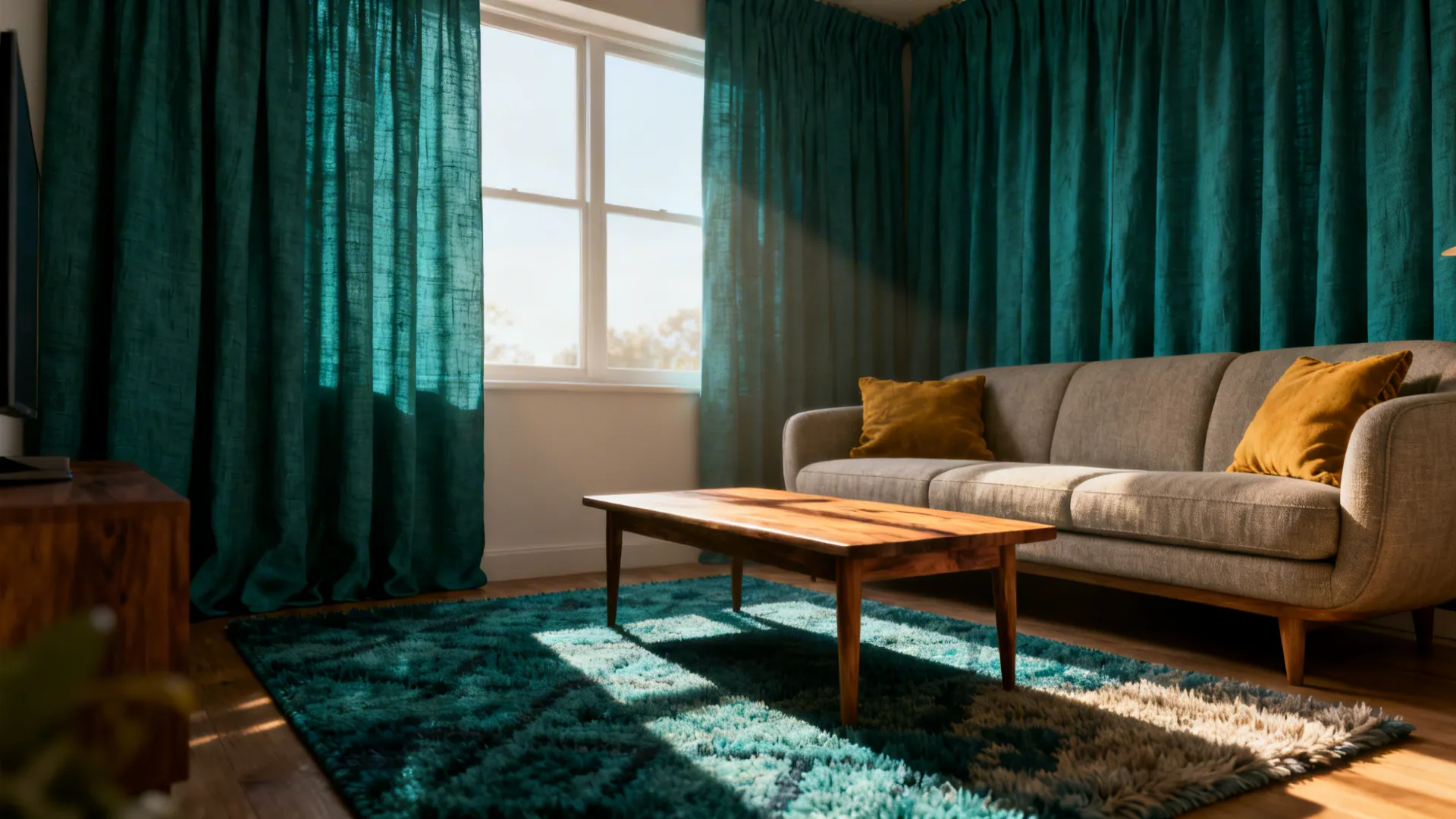 5 Stylish Ways to Match Curtains and Rugs