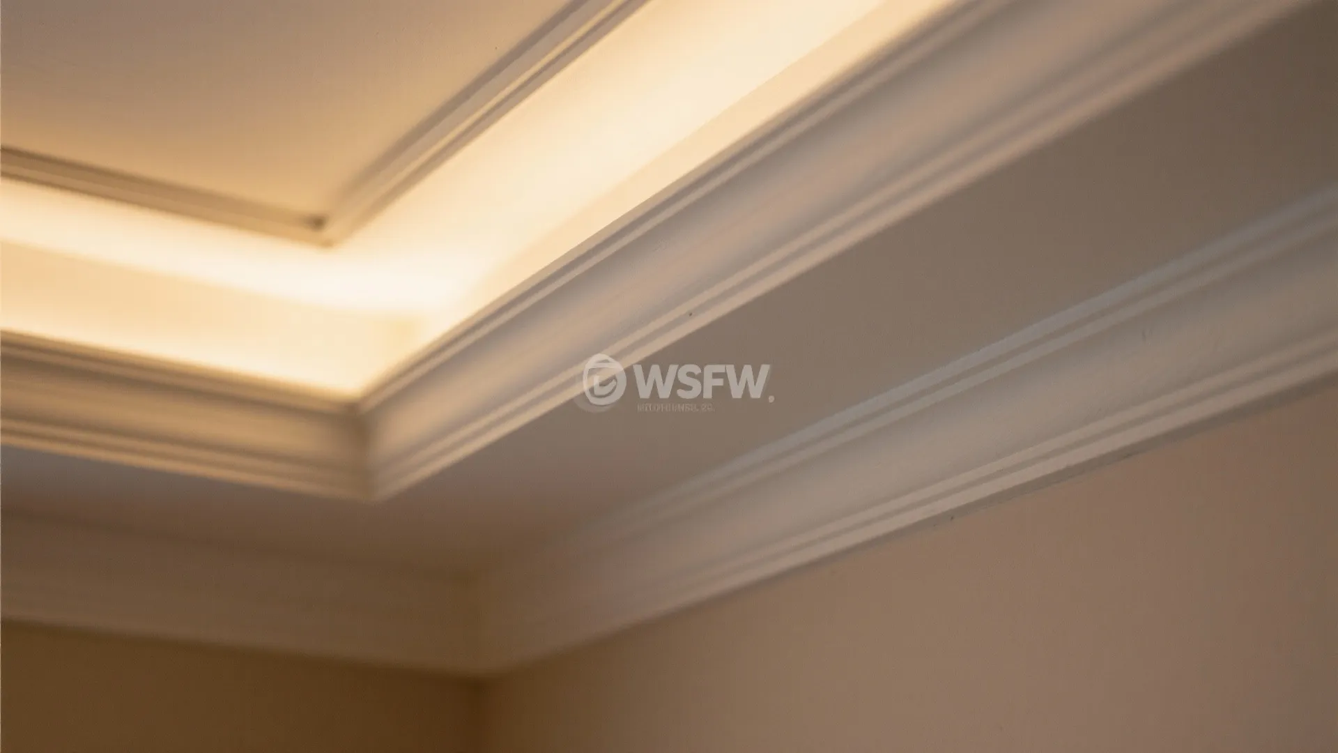 Curved Pop Ceiling Edges for Soft Flow