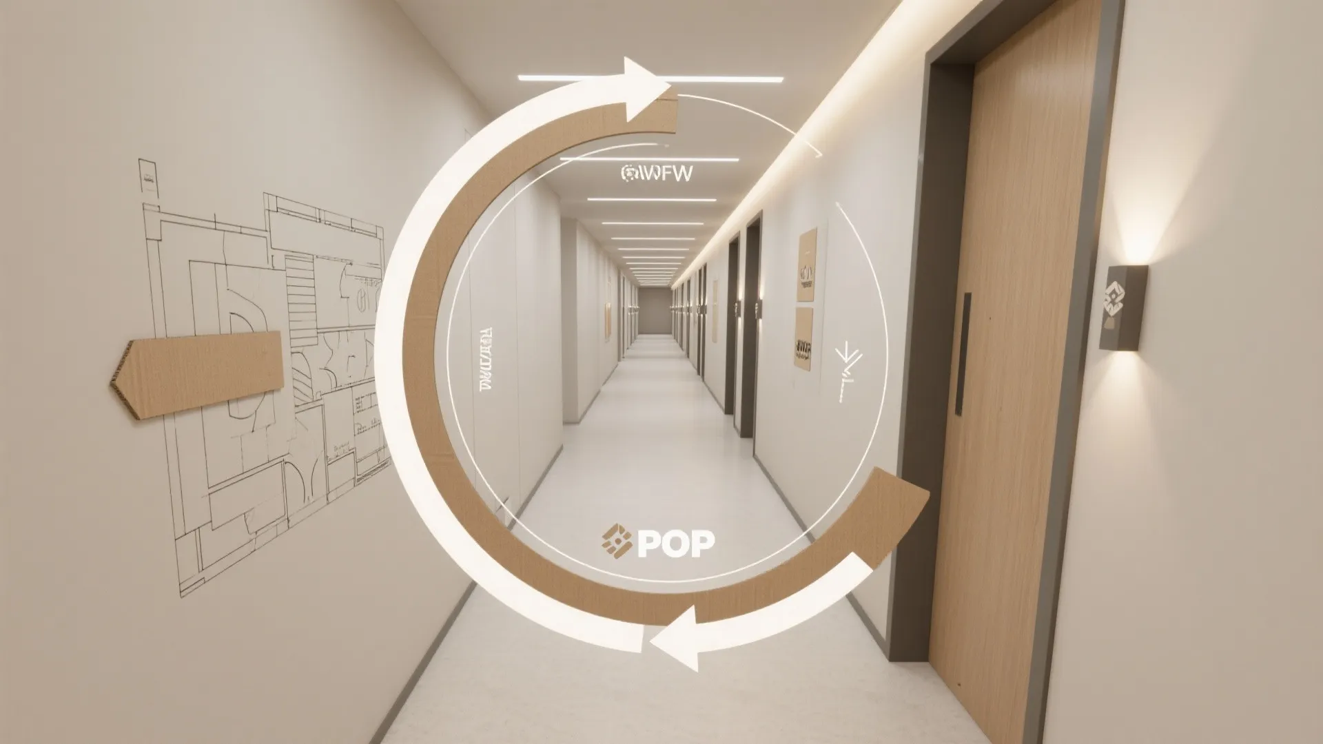 Curved POP Forms for Softer Circulation