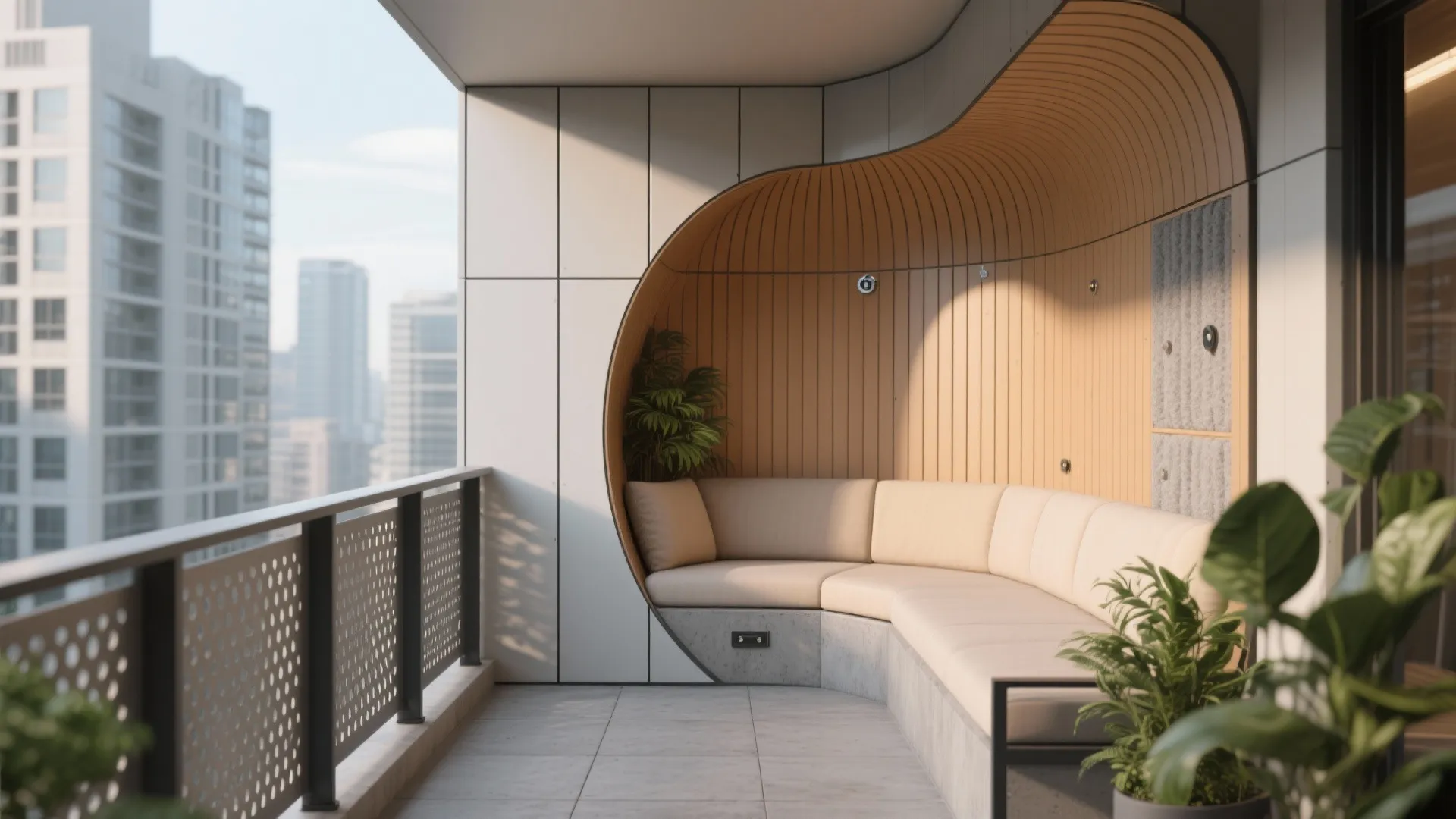 Curved Aluminum Composite Shells for Wind and Calm