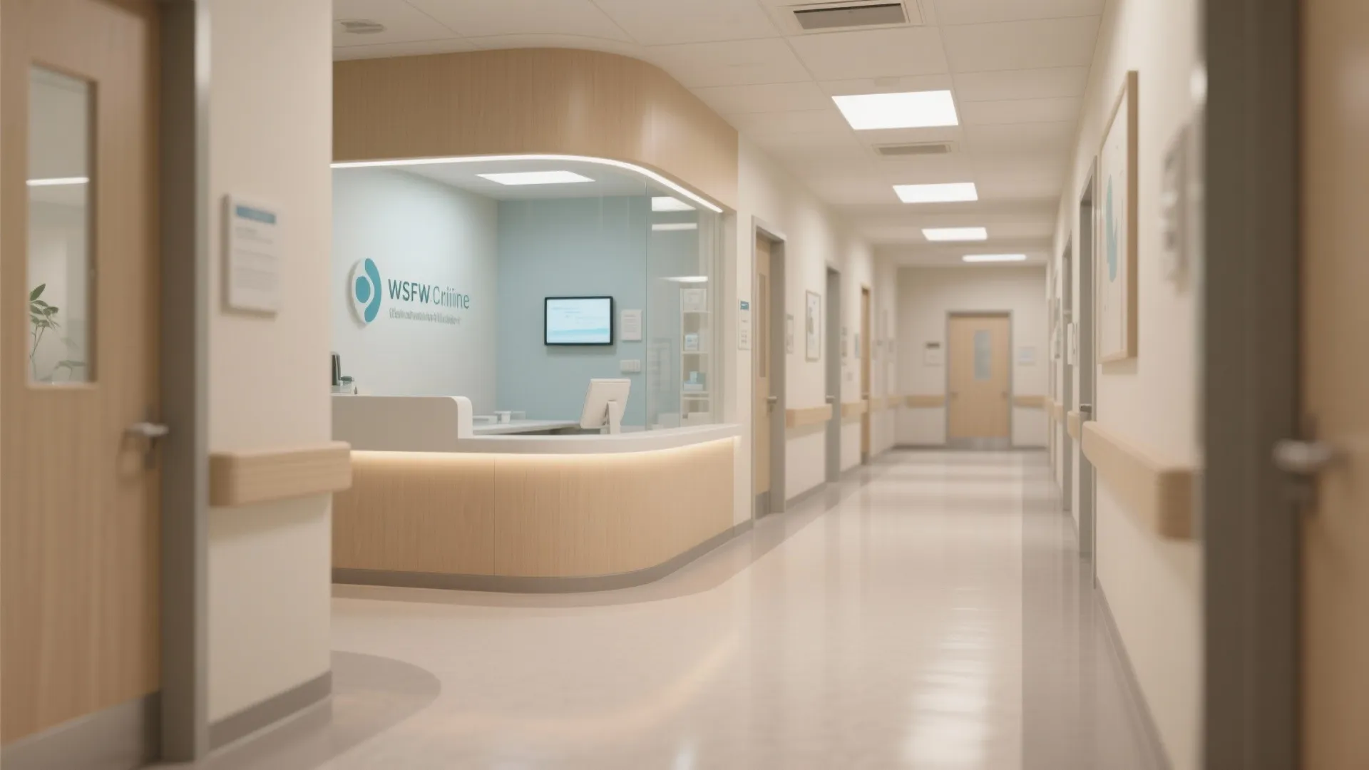 7. Curved Hallways to Soften Space