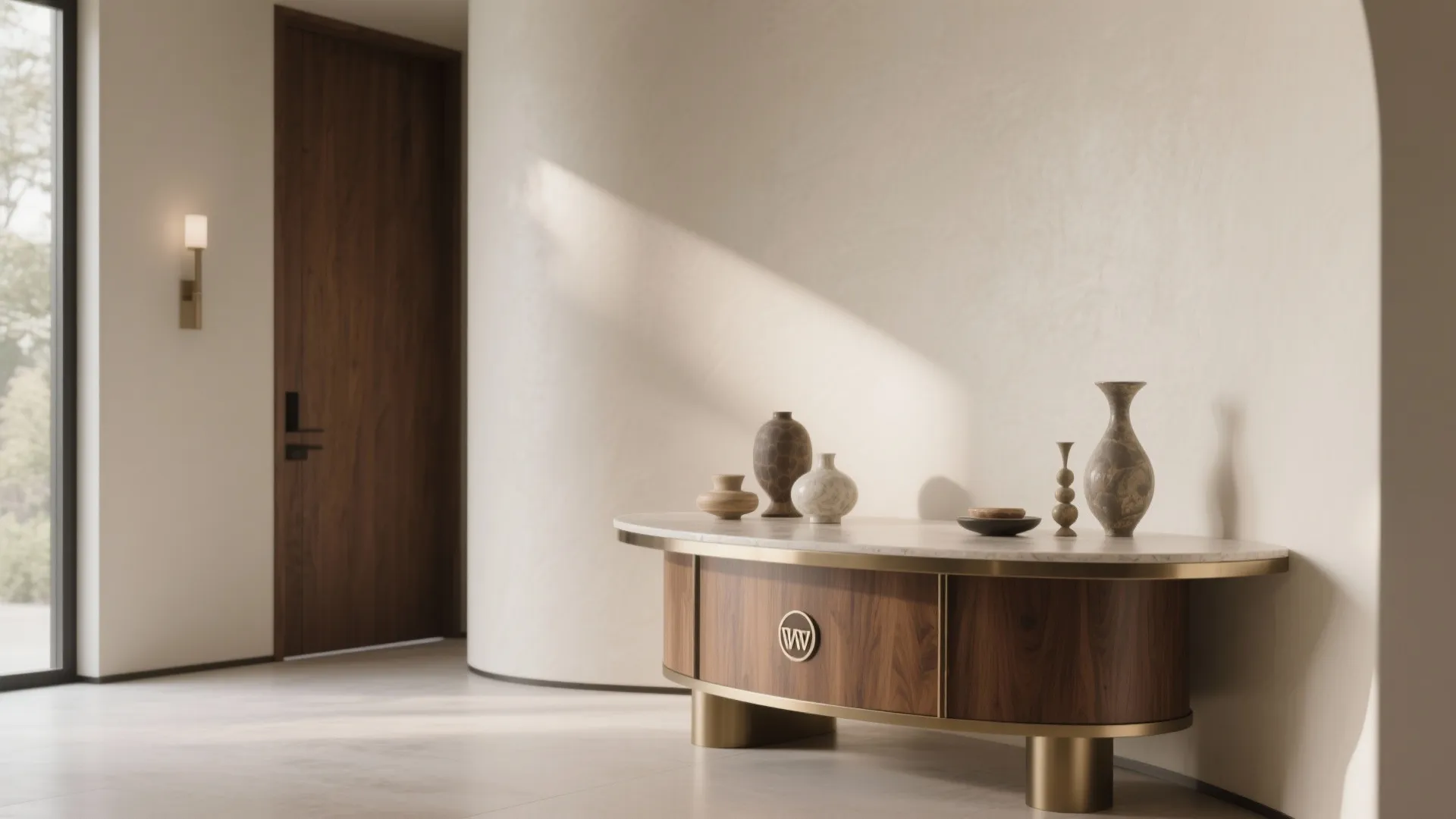 8. Console Table With a Twist