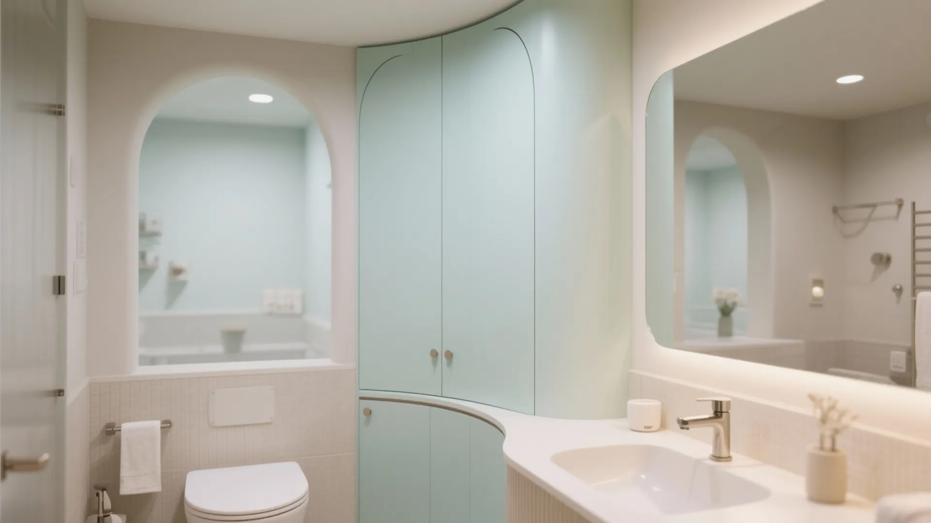 3. Curved Corner Units