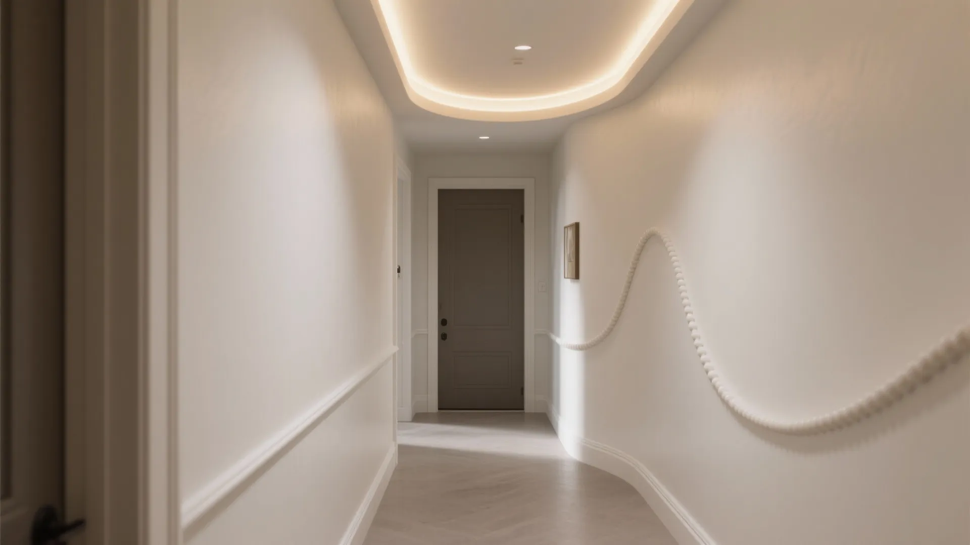 3) Curves + Cove Lighting for Soft Geometry