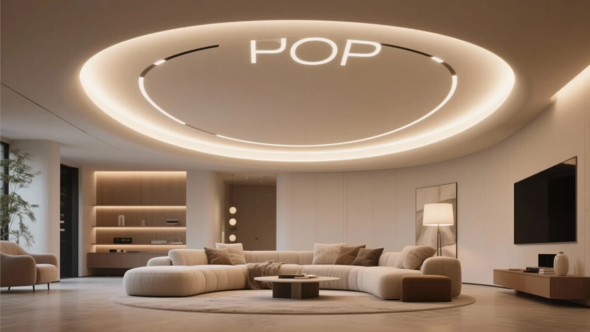 Curved Cove Lighting POP