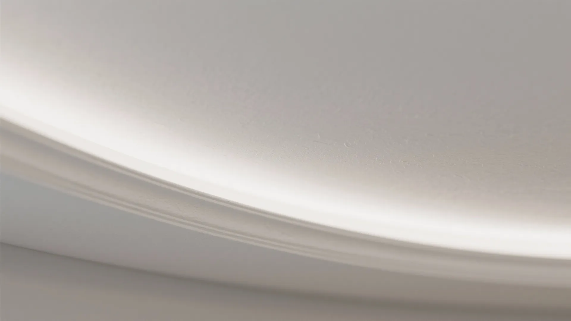 4) Curved Gypsum Edges for Soft, Organic Flow