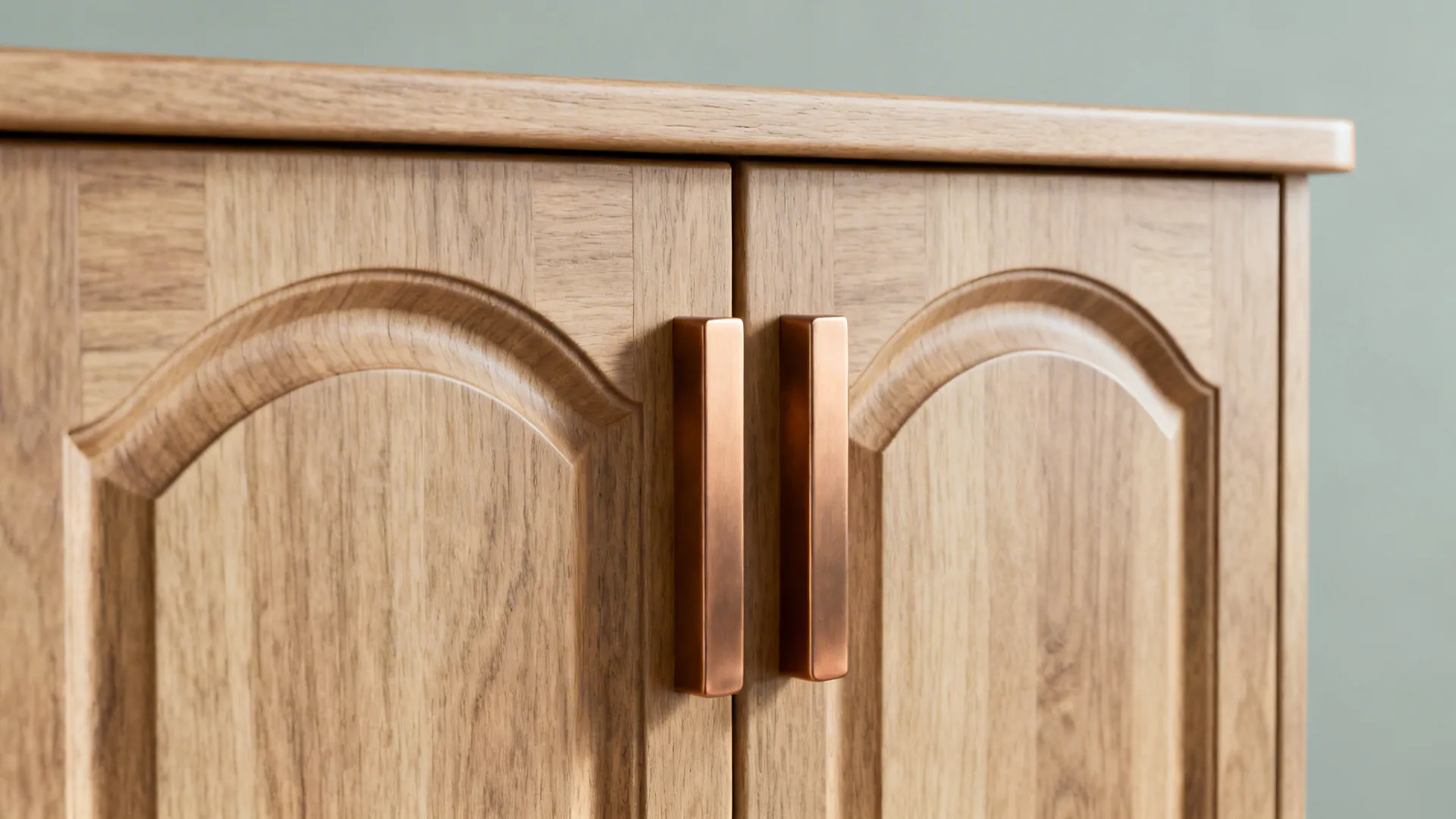Curved Cabinet Fronts with High-Definition Grain