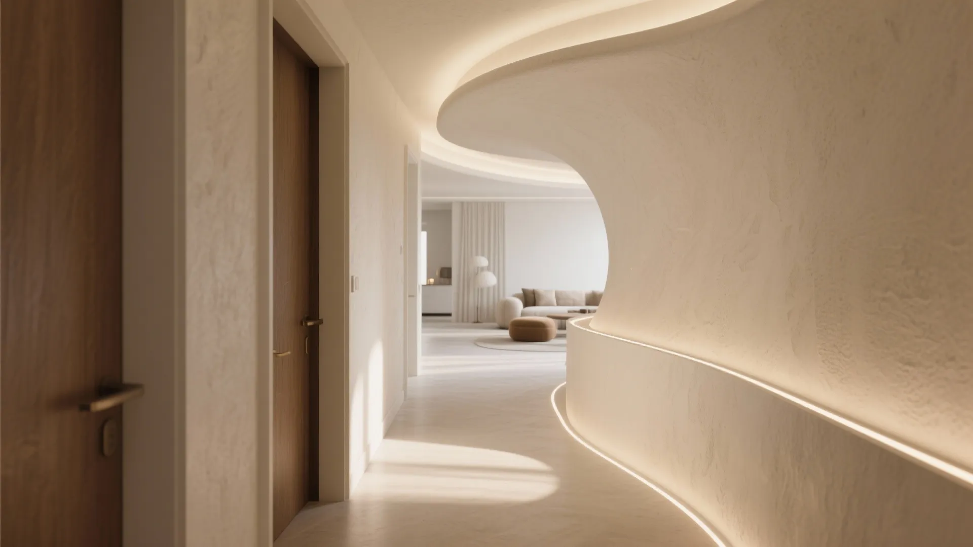 Soft Curves with Gypsum and Radiused Corners